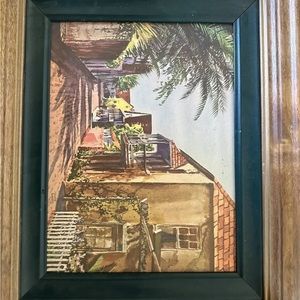 Vintage Art | Vtg Tropical Town Print
John Rogers Palm Tree...